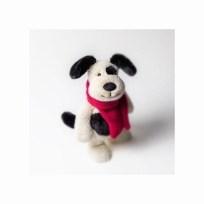Jellycat Bashful Winter Dog UK | 89643UCNP